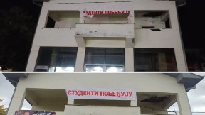 Pocepani baneri i transparenti